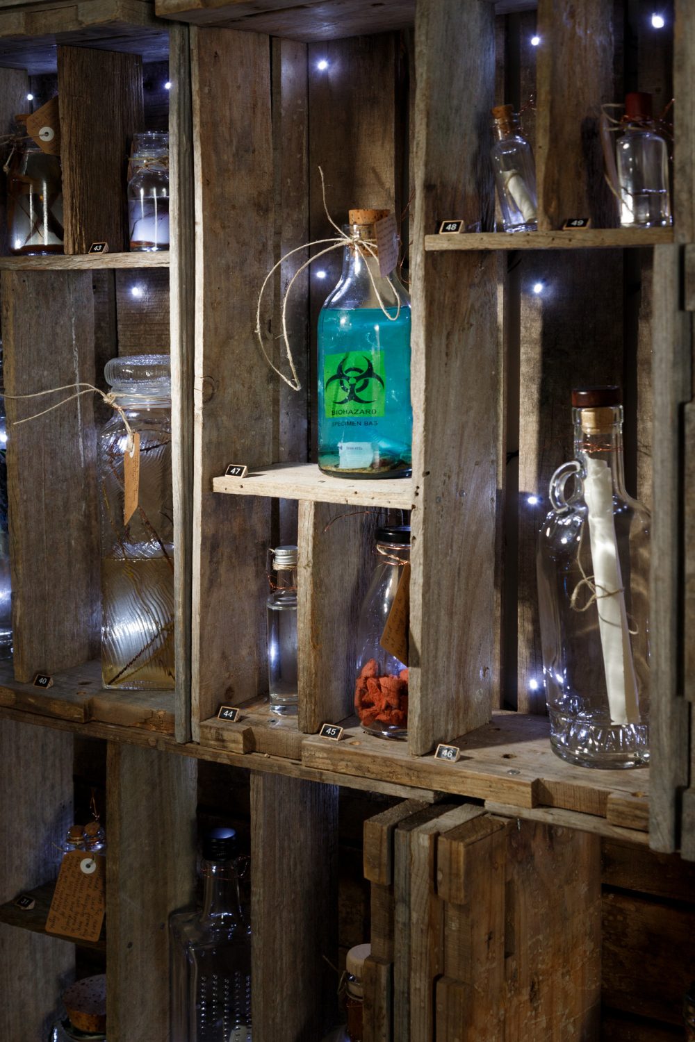 Message in a bottle - detail